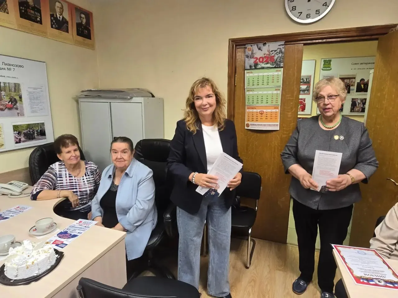 🔔 Рабочая встреча с Советом ветеранов района Лианозово