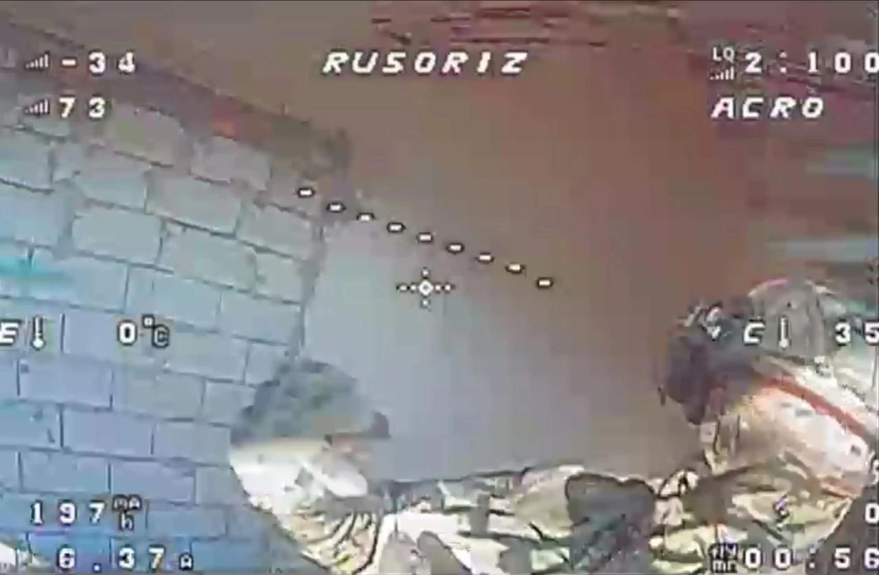 Разбор видео с захватом FPV-дрона руками от бойца 1430 гвардейского полка