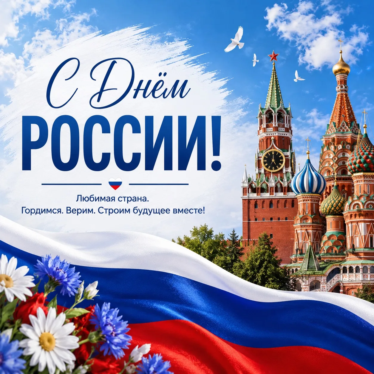 С Днём России, друзья 🇷🇺