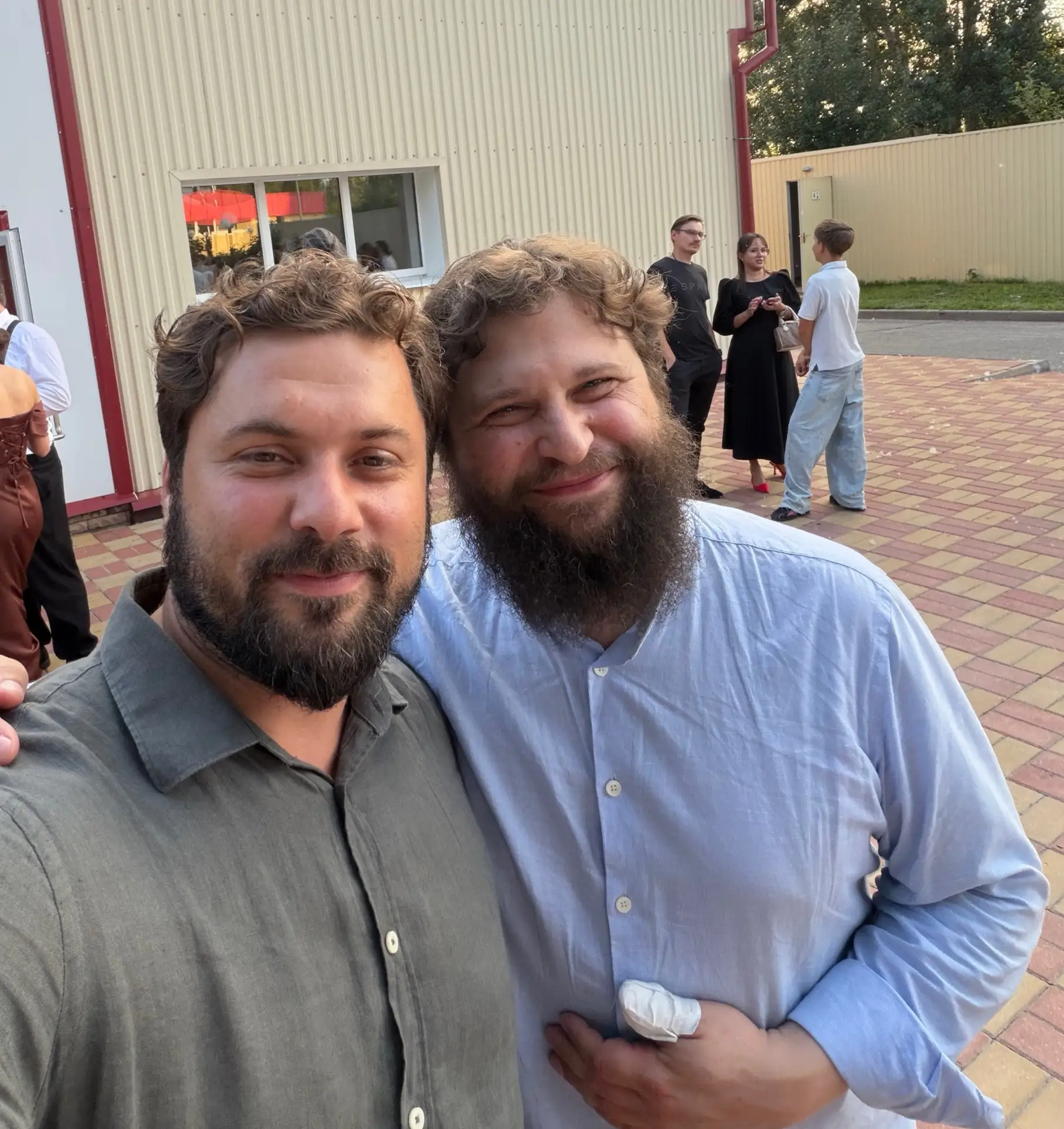 С дорогим отцом Андреем Рахновским, известным богословом, преподавателем Московской Дух...