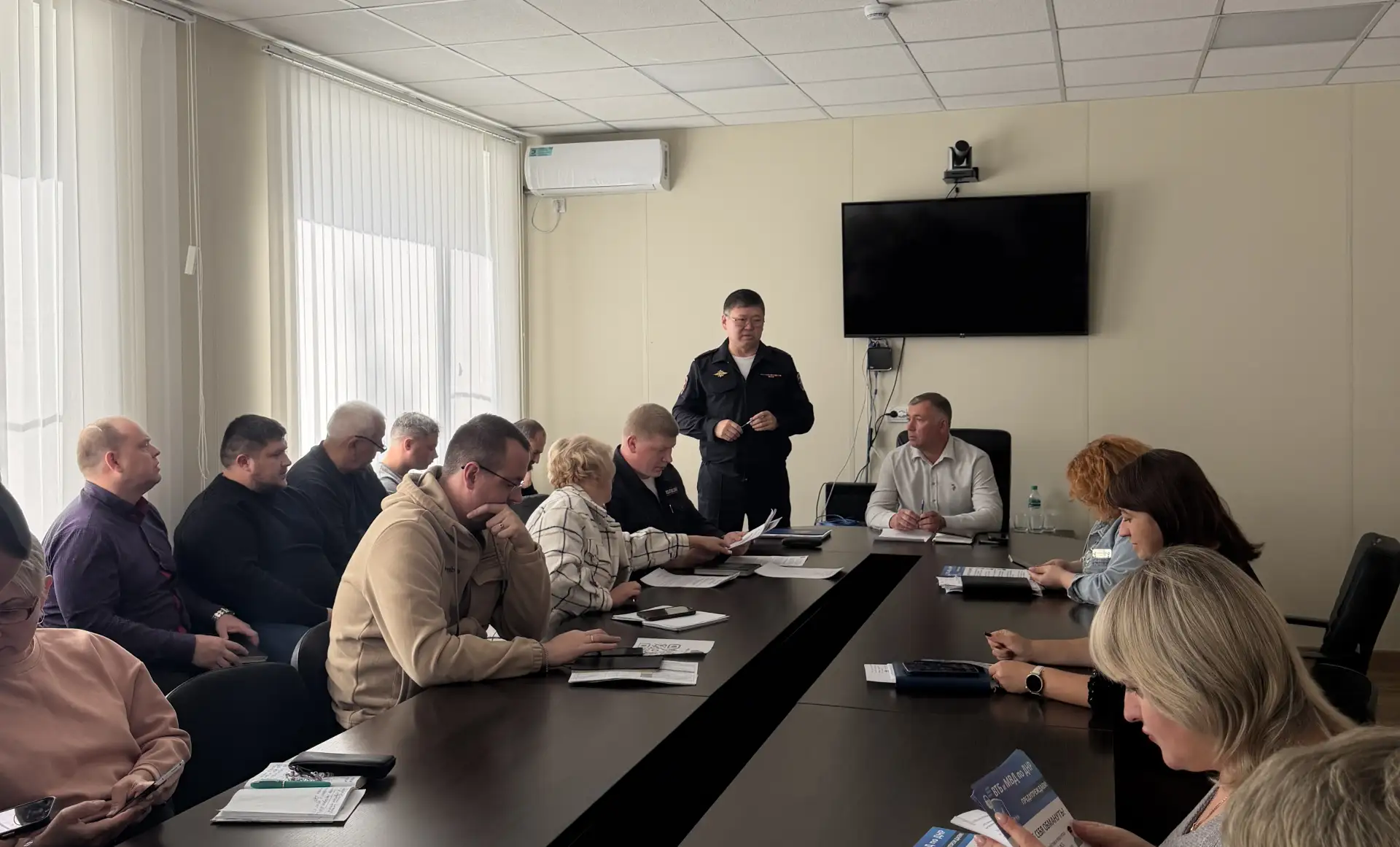 ‼ В ОМВД России «Волновахский» прошло оперативное совещание по вопросам противодействия...