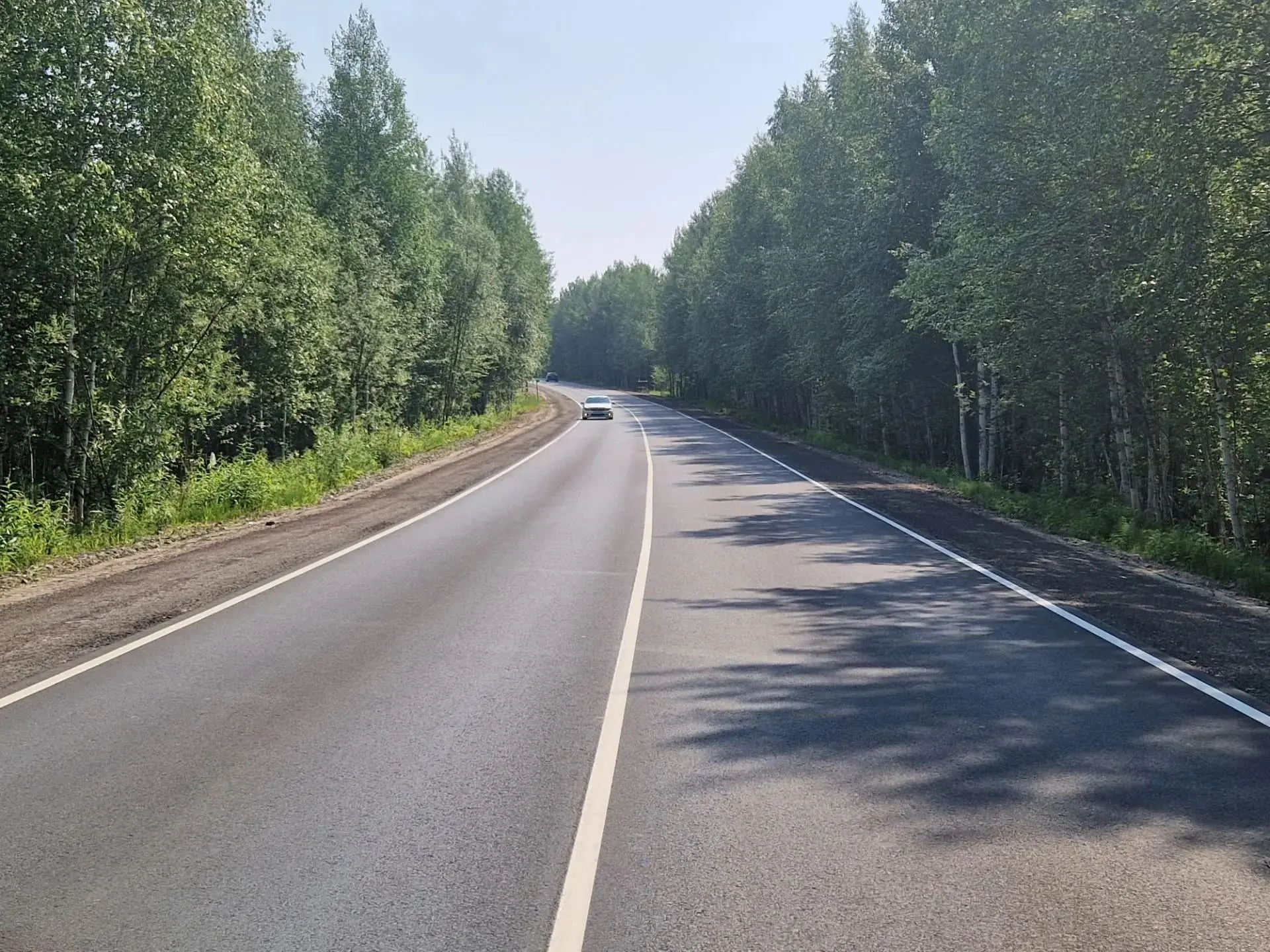 Ремонт на дороге Стрежевой — Нижневартовск завершён досрочно! 💪⁣
В этом сезоне удалось привести в п