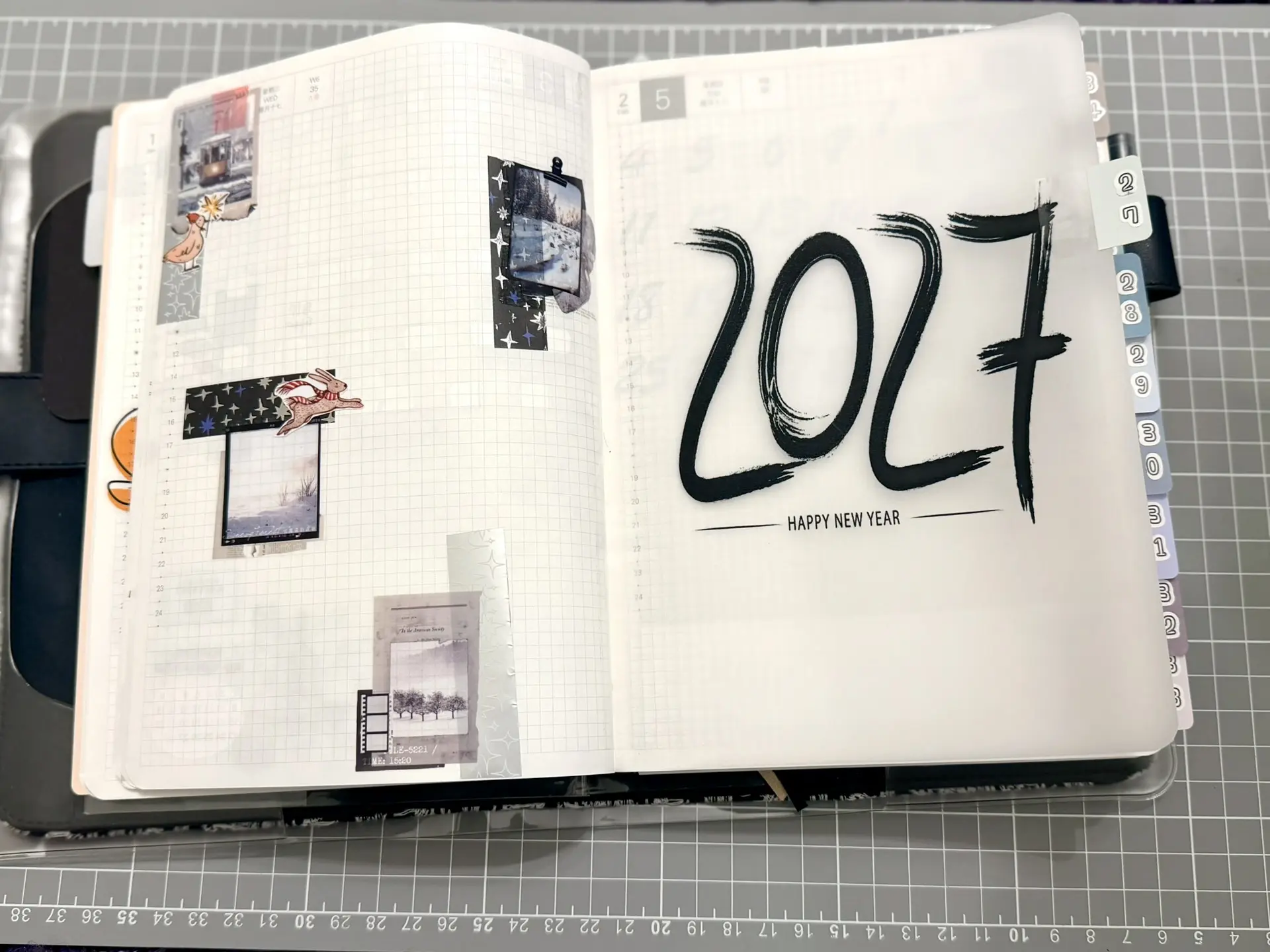 Распечатала на 15-летний Kinbor a5 кальки на 2027г, 2028г, 2029г и 2030г 📖