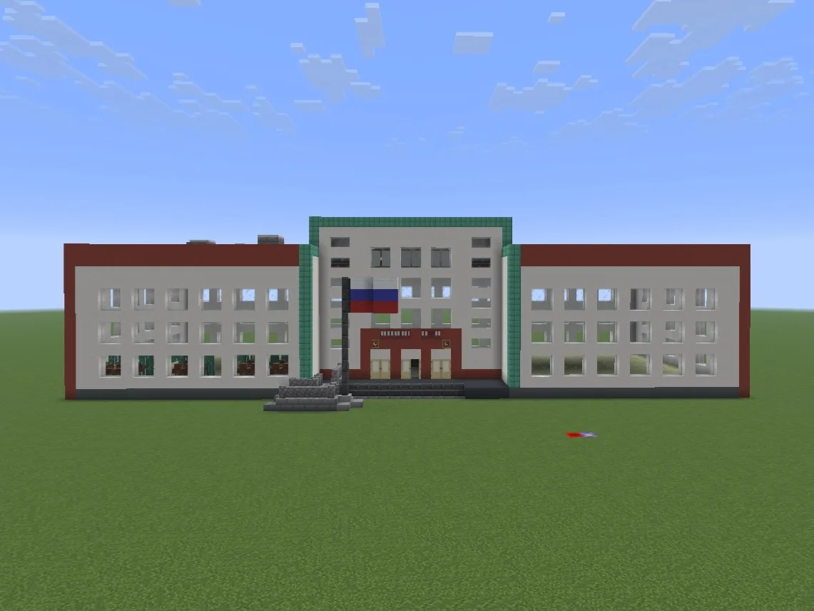 😉 Ученики воссоздали здание нашей школы в Minecraft  Юные жители Заозёрного приняли участие в городс