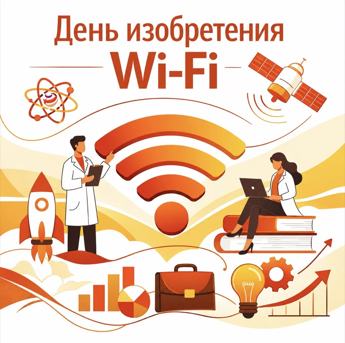 📡 20 июня — День изобретения Wi-Fi

Сегодня сложно представить жизнь без беспроводного интернета — 
