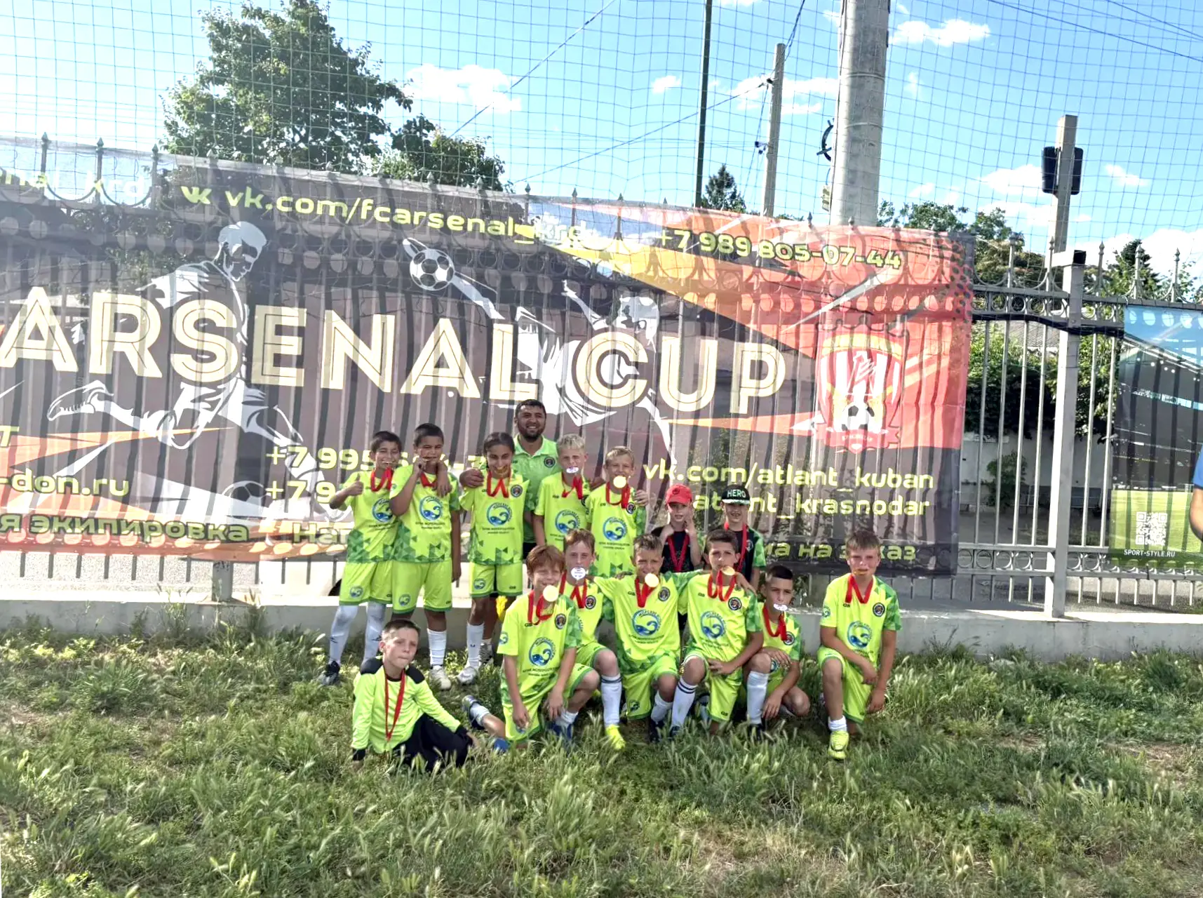 ⚽  Итоги участия в турнире ARSENAL CUP (г. Краснодар)