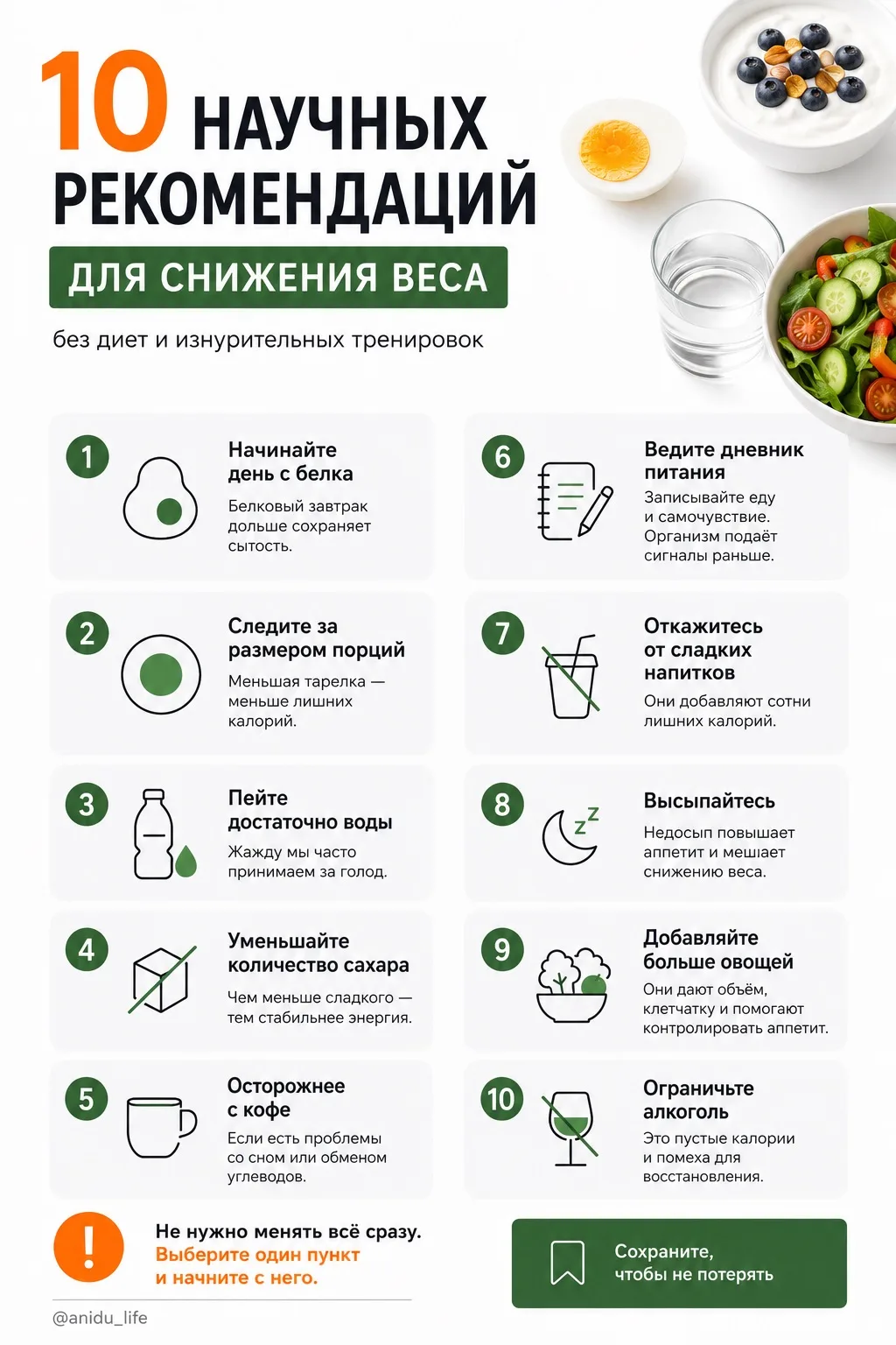 Про питание и снижение веса написаны тысячи книг и проведены сотни исследований. Но есл...