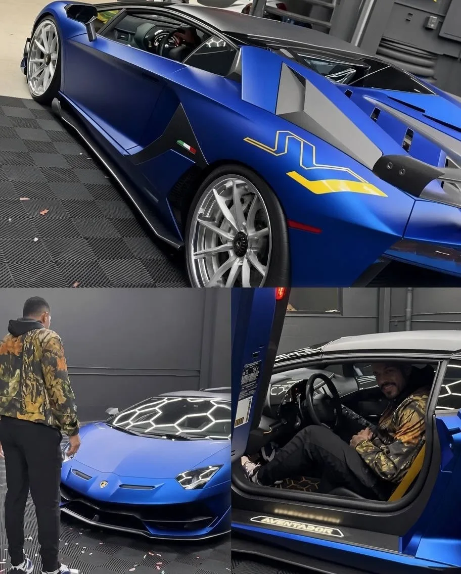 🚘Алекс Перейра приобрёл новый Lamborghini Aventador SVJ!