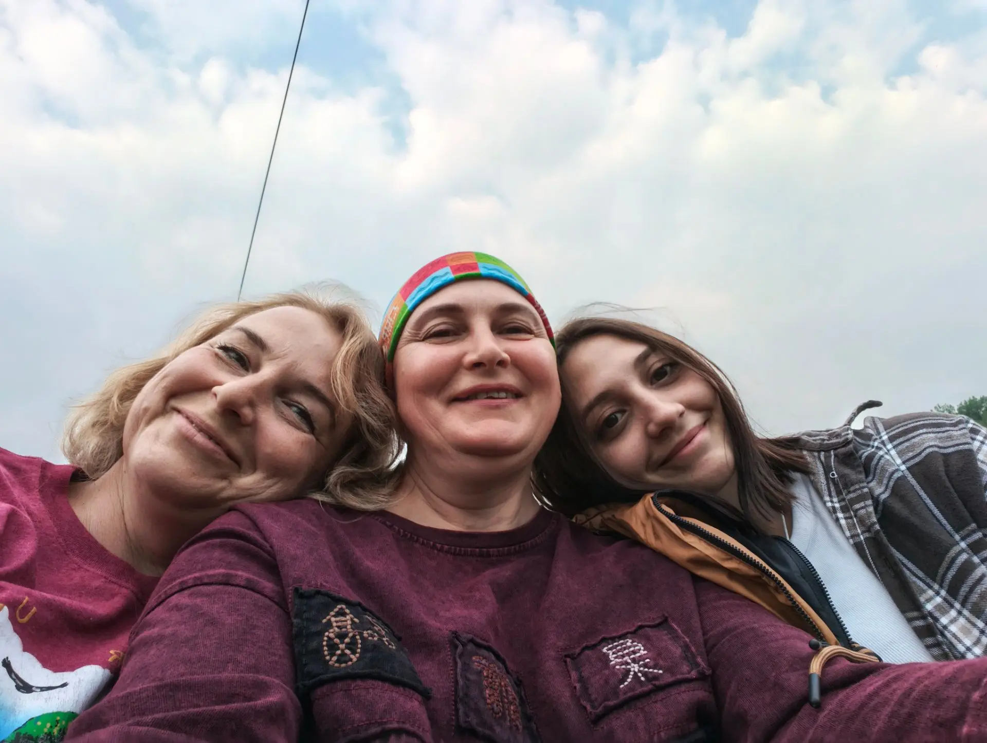 Мы на Мире Сибири в Шушенском.