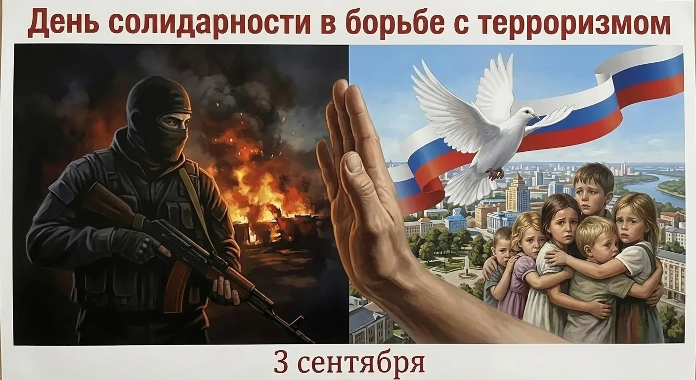 🕊️ День солидарности в борьбе с терроризмом — 3 сентября 🕊️