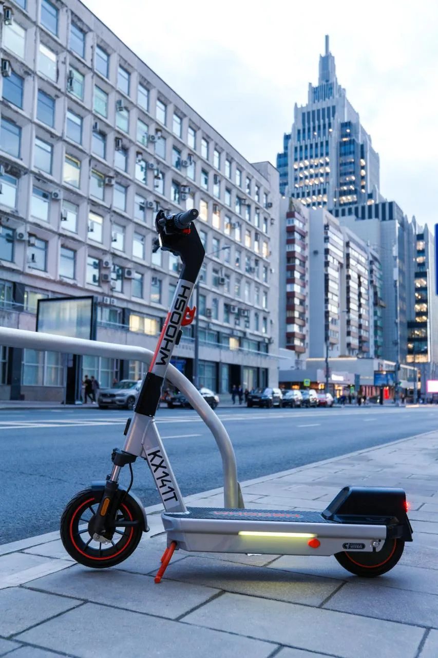 🛴 Whoosh тестирует в Москве самокаты нового поколения