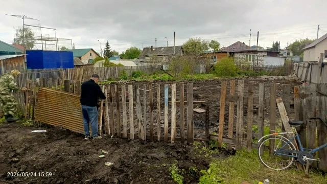 Ветераны СВО помогли расчистить участок после пожара в Бердске  Как сообщили в Ассоциации ветерано