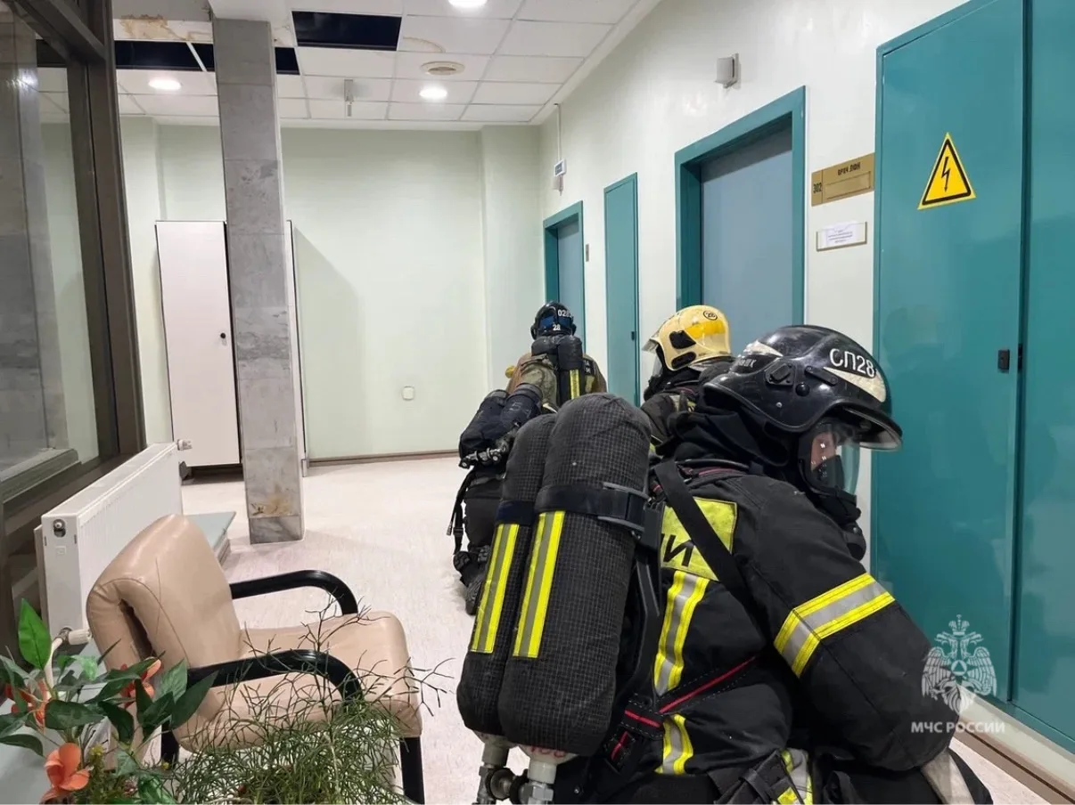 #БудниМЧС   🔘В Западном округе прошли тренировочные пожарно-тактические учения на объекте здравоохра