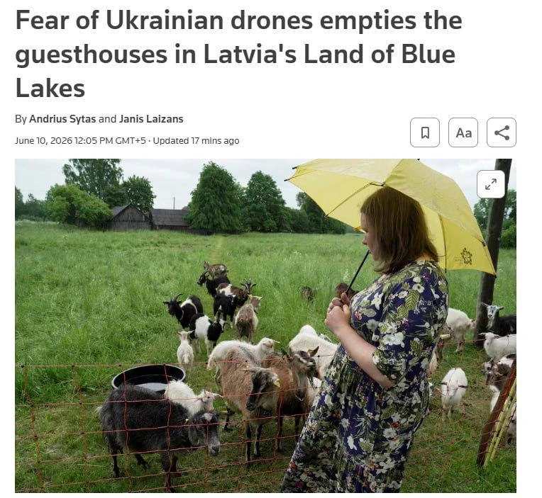 Жёлтое бульварное издание Reuters внезапно разразилось сенсацией. Оказывается, в бывшей...