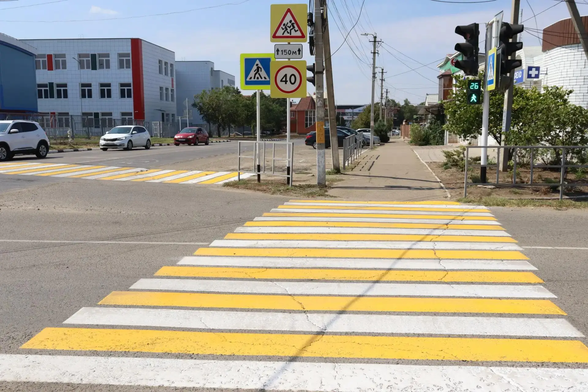 🦓 Городские «зебры» готовятся к 1 сентября!