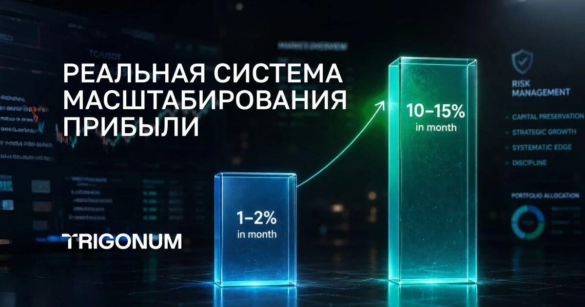 Как увеличить доходность с 1–2% до 10–15% в месяц? 🔥

Большинство трейдеров годами топчутся на мест