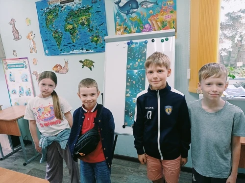 Погружение в тайны океана на мероприятии «Морские обитатели»
Наш кабинет превратился в настоящее под