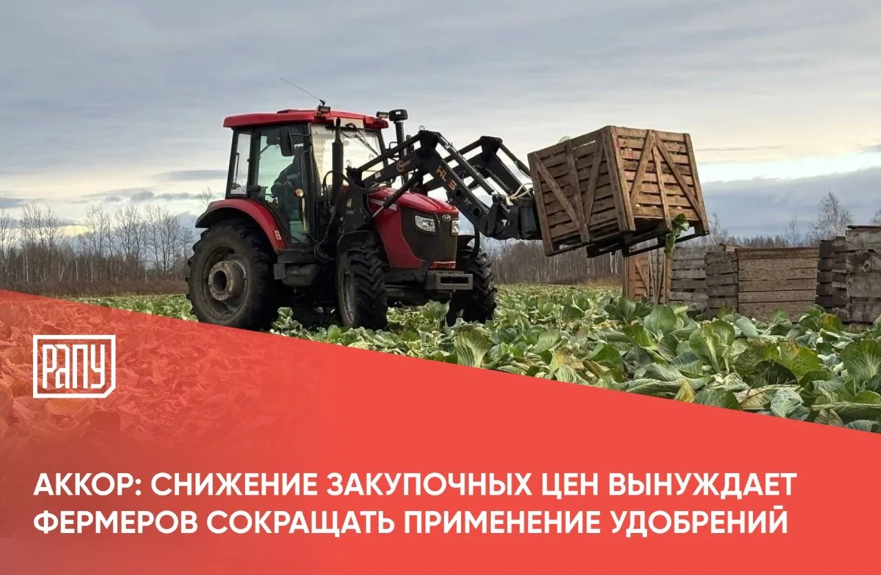 Сокращать применение удобрений вынуждены фермеры из-за диспаритета цен — об этом сообщи...