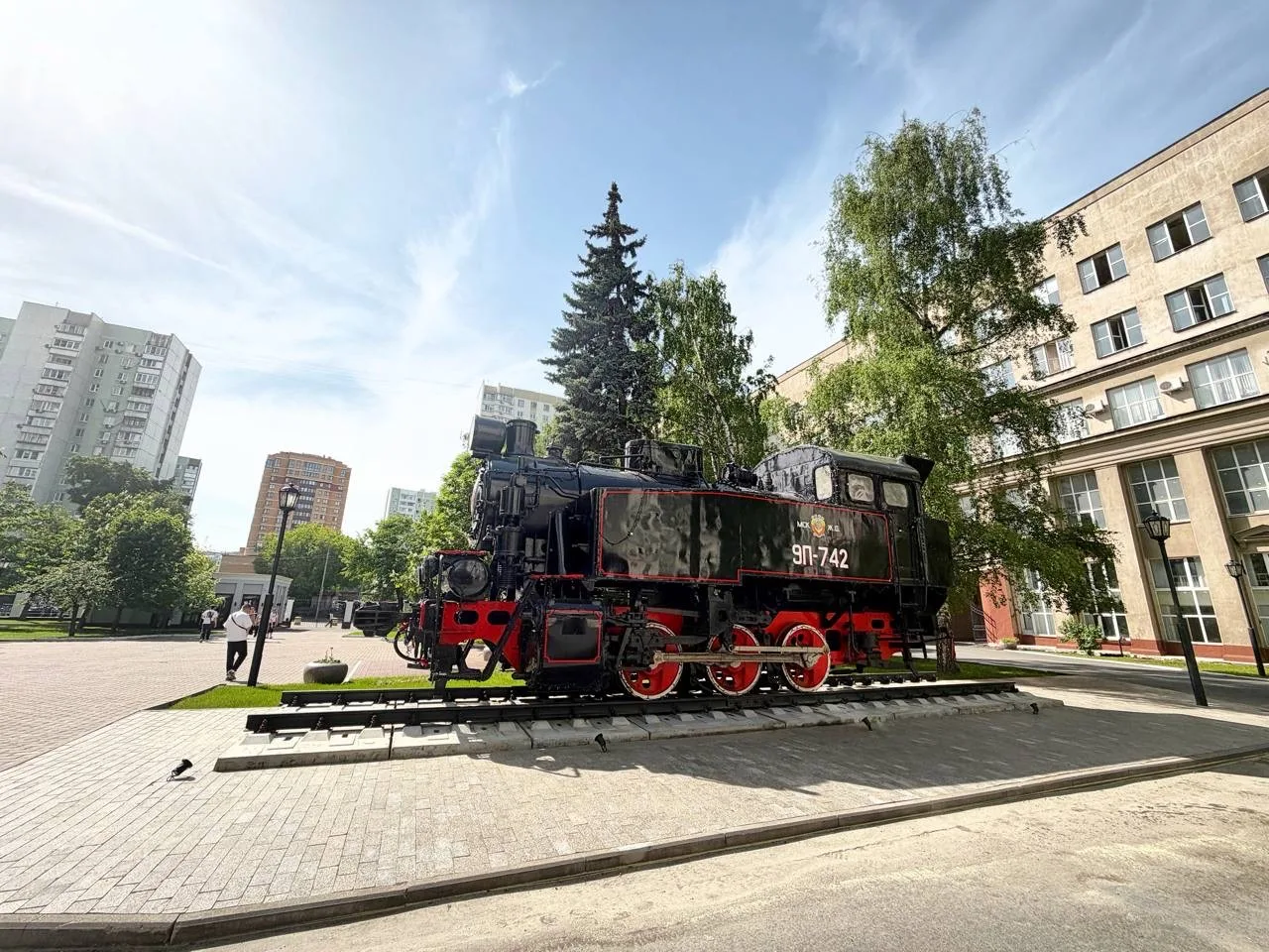 Выступила в Российском Институте Транспорта, в ведущем национальном транспортном образо...