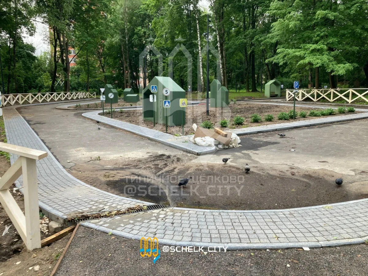 Кадры реконструкции Щёлковского парка 🌳
