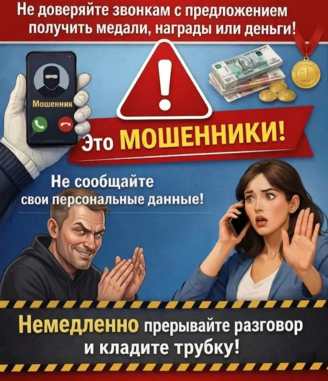 Мошенники знают, как звучать официально 🤥