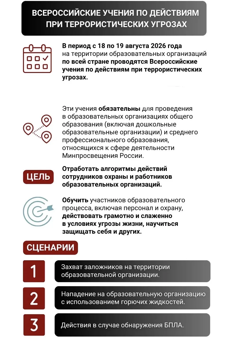 ⚡ Всероссийские учения: безопасность в действии (август 2026)