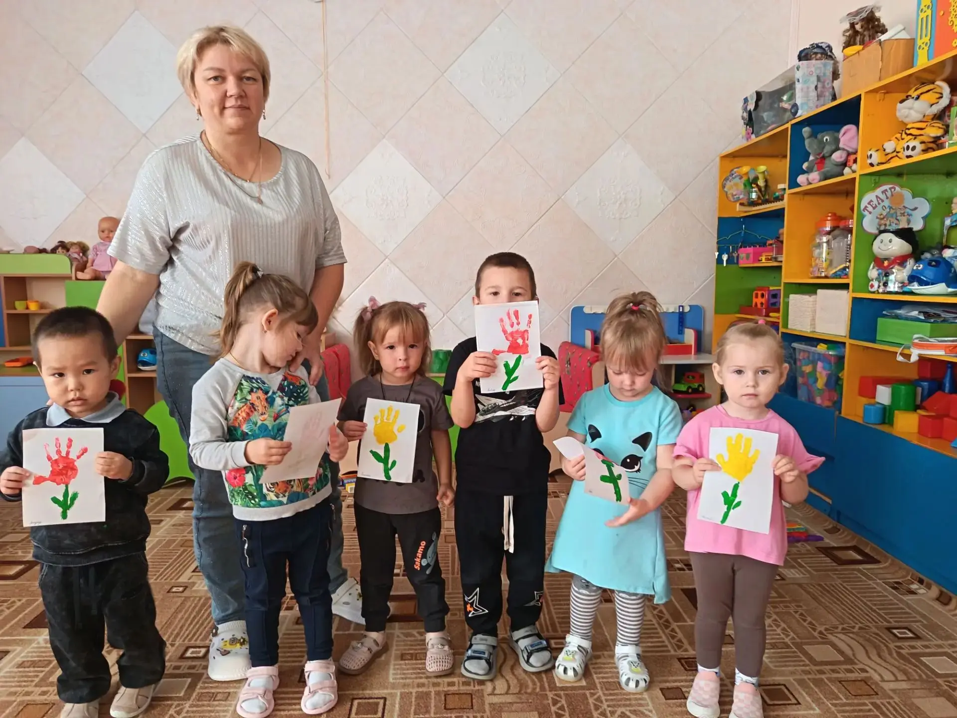 🍂 Маленькие ладошки для любимых бабушек и дедушек!