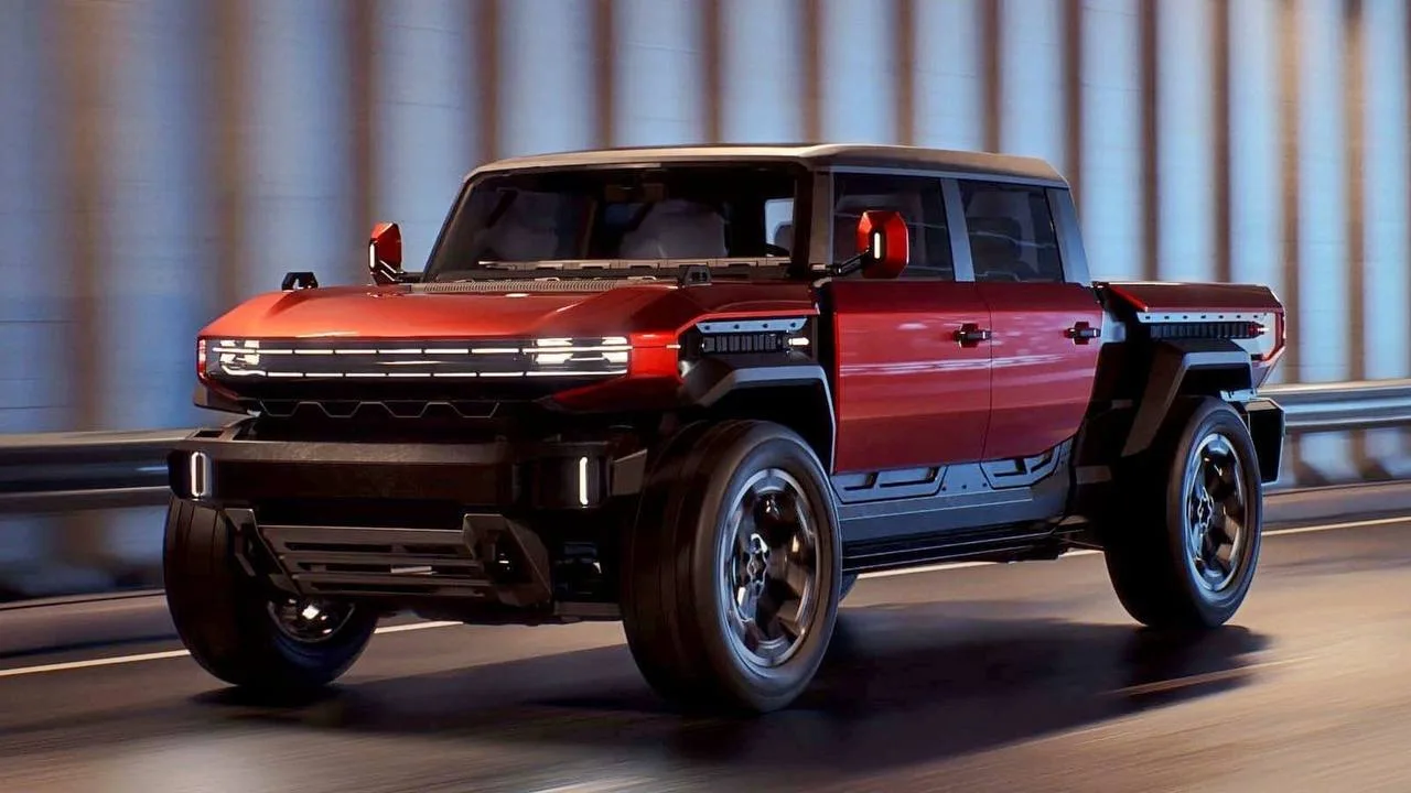 GMC показали новый Hummer X — теперь это модульный внедорожник с огромным клиренсом и с...