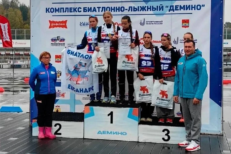 Череповчанка выиграла золото на первенстве России по биатлону