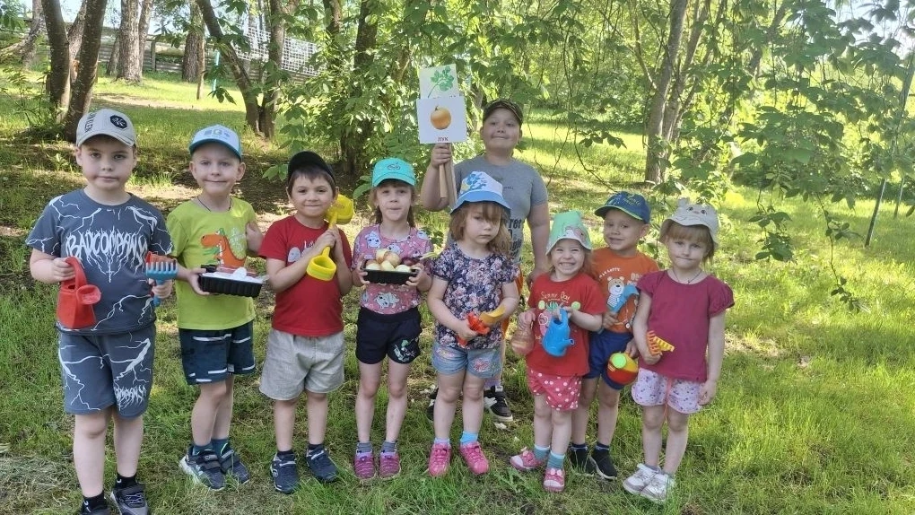 🥒🍅🥕Мы сажаем огород.