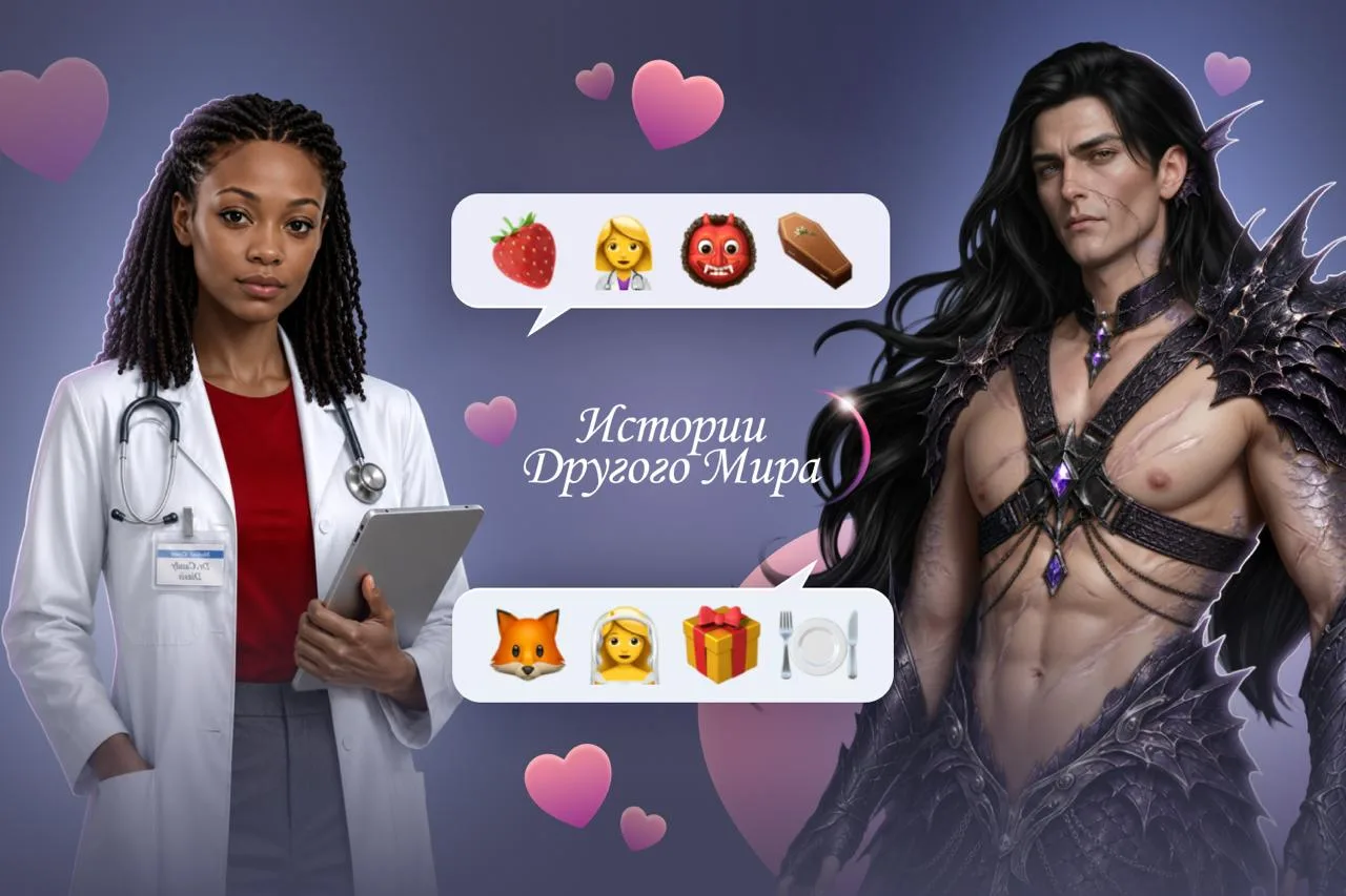 💖 Эмодзи спойлер от официального сообщества Истории Другого Мира 💖
