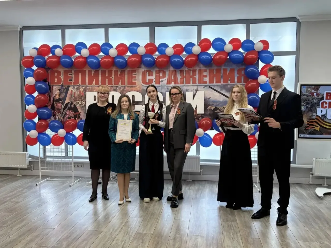 🇷🇺 МОУ гимназия № 87 — в числе лучших на городском фестивале-конкурсе «Великие сражения России» 🇷🇺  