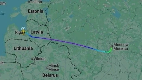 ⚡️ 🇺🇸Тайный рейс из Мэриленда в Москву: в аэропорту Внуково приземлился спецборт ВВС США