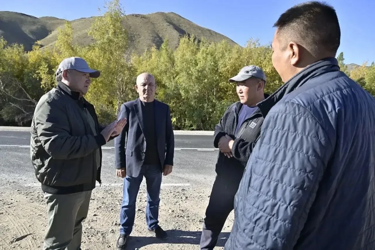 🛣В Овюрском районе завершён ремонт подъездной дороги к Хандагайты