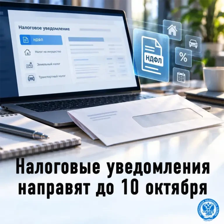 УФНС России по Запорожской области сообщает о начале рассылки налоговых уведомлений для...