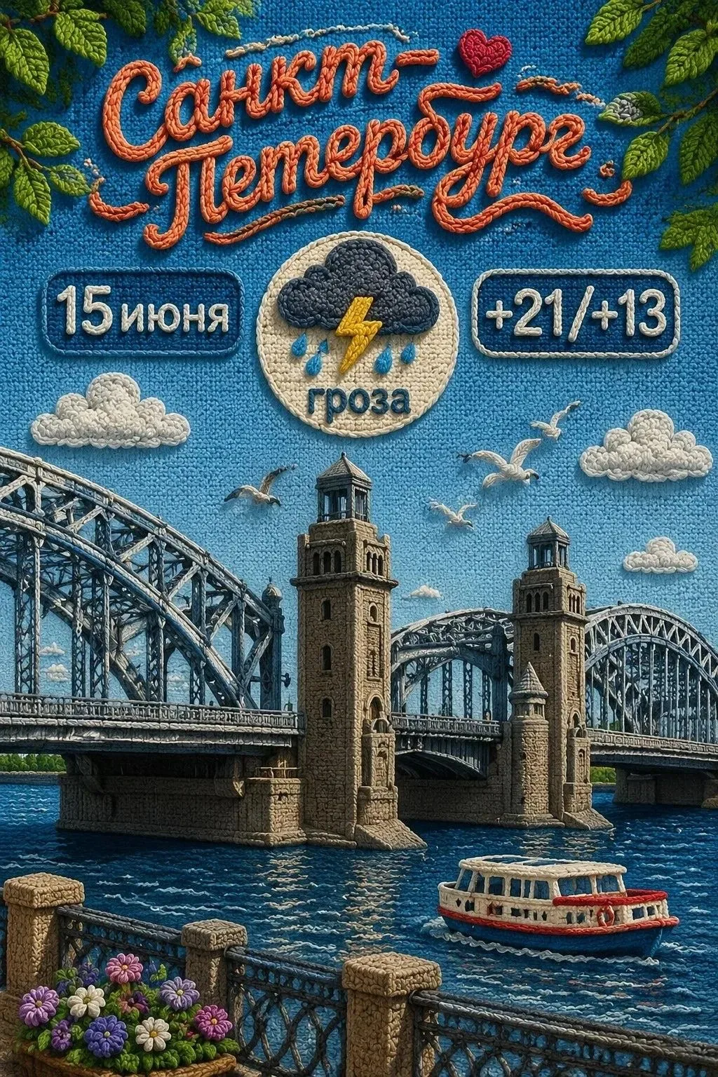 СВОДКА ПОГОДЫ

Грозой грозят синоптики,
Глядя во все глаза:
Возможно будет облачность,
А может и гро