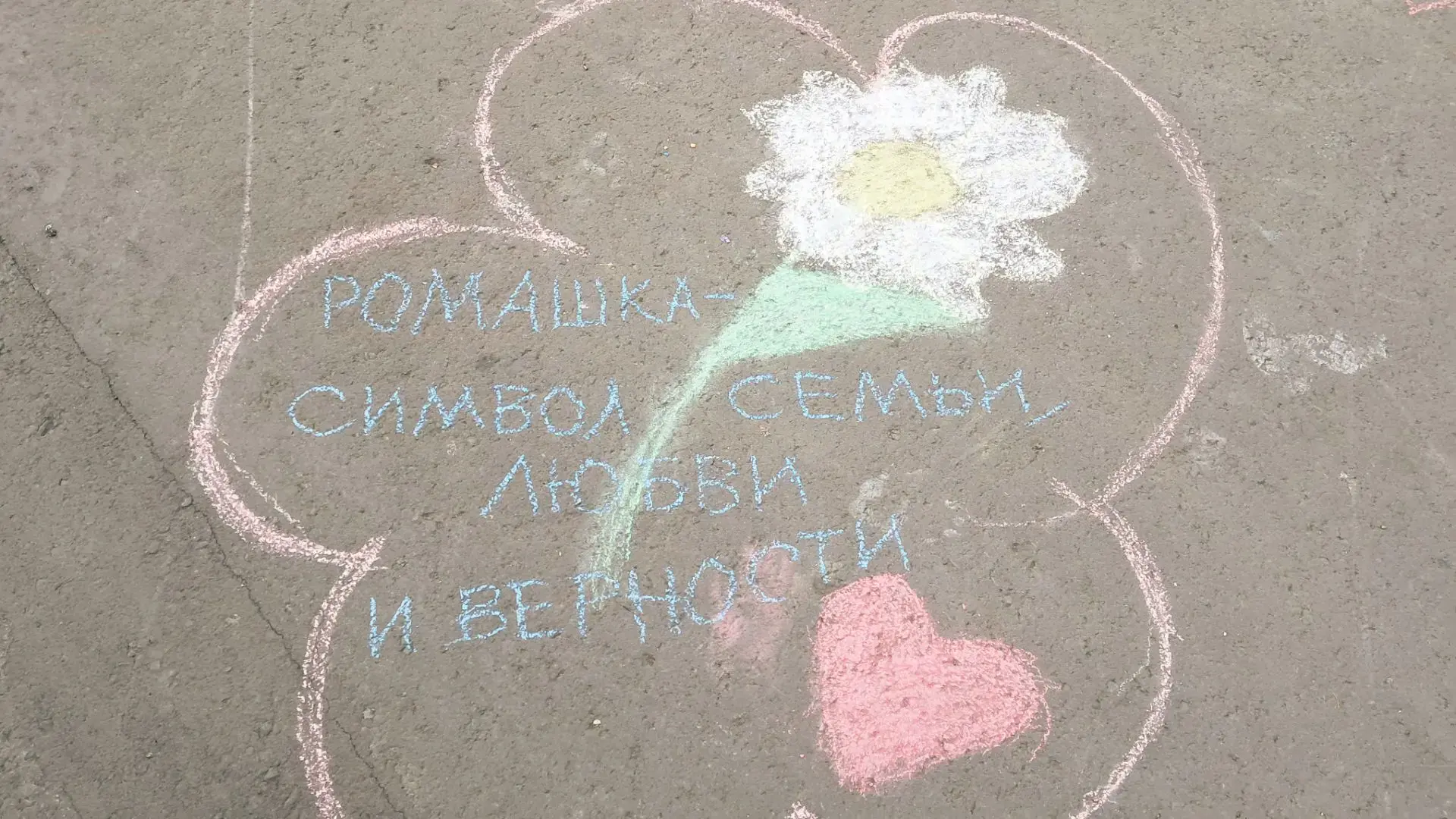 🎨Конкурс рисунков на асфальте к Дню семьи , любви и верности

🌼Сегодня для воспитанников центра пр