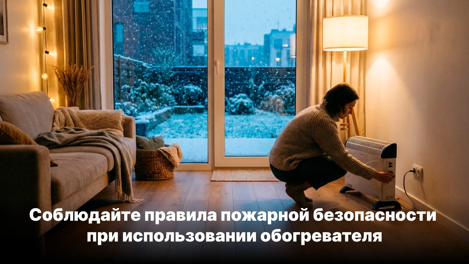 С наступлением холодов многие северяне включают обогреватели. Именно в этот период резко растёт числ