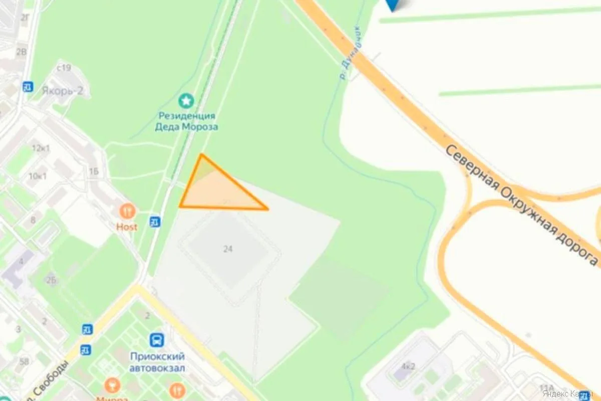 🌳 В Рязани участок площадью более 5,7 тысячи квадратных метров у входа в Лесопарк план...