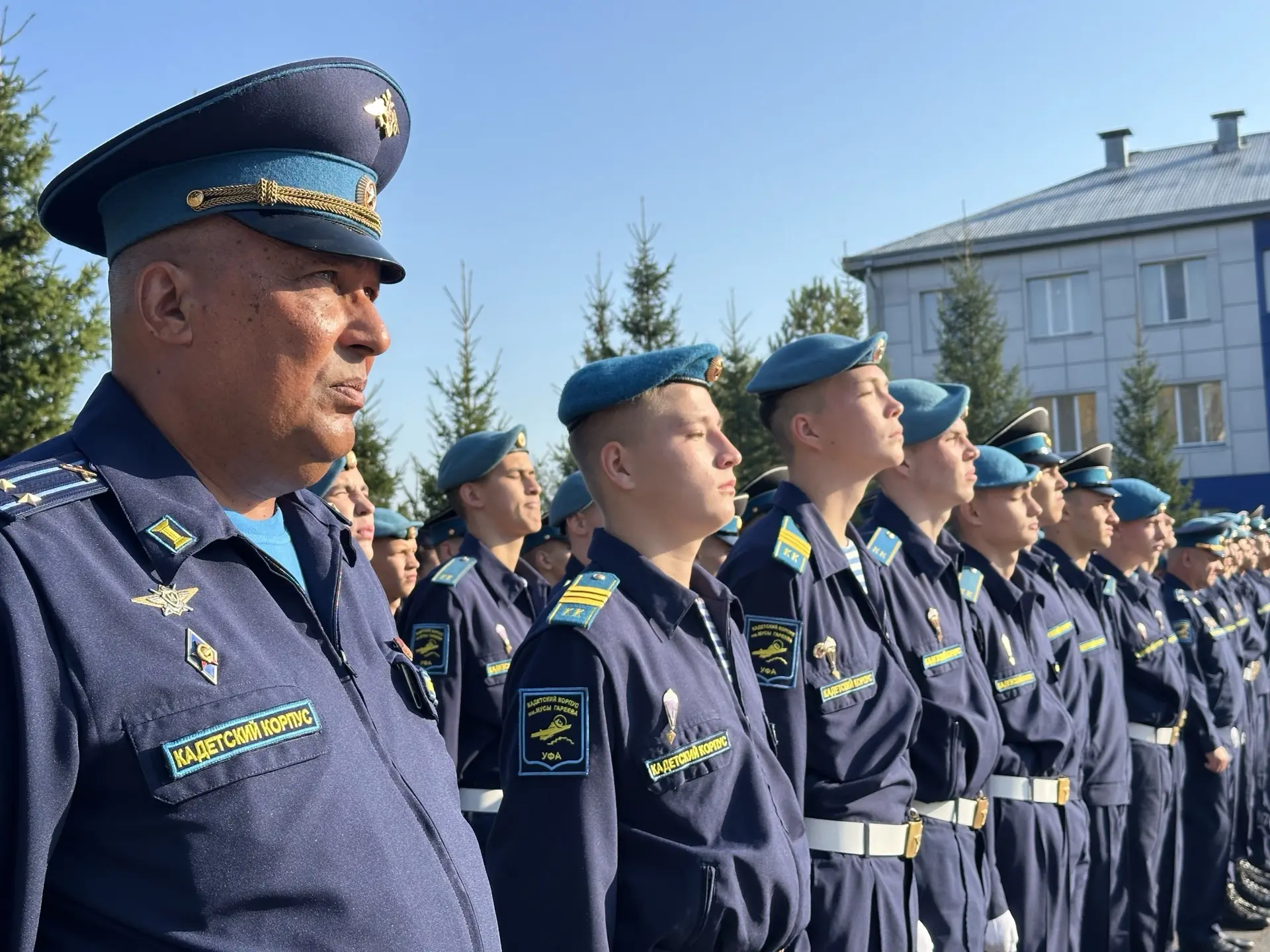 В Ленинском районе Уфы прошли торжественные церемонии посвящения в кадеты и курсанты 🇷🇺
