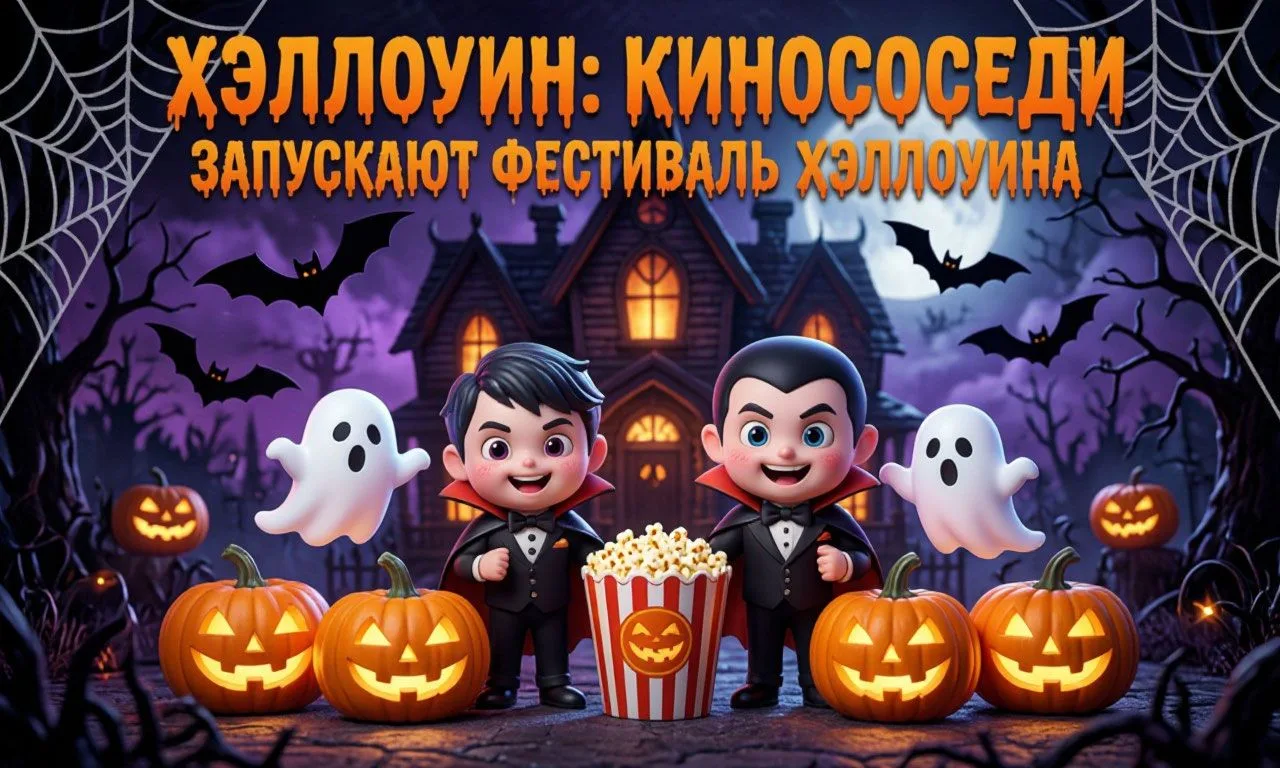 🎃 КиноСоседи запускают Фестиваль Хэллоуина! 🎃Хэллоуин — отличный повод собраться вмес...