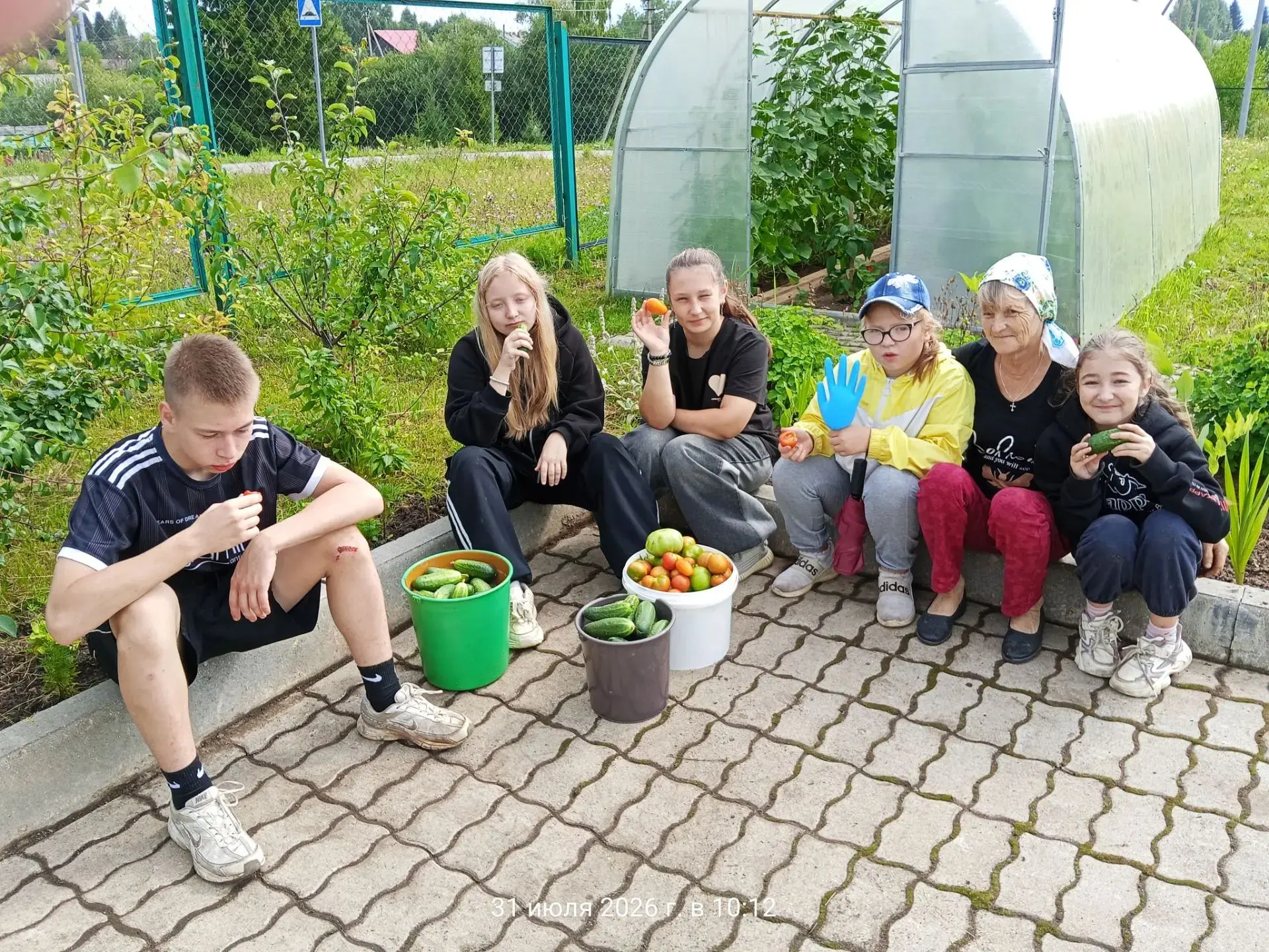 🌻Практическая деятельность для учеников нашей школы завершилась сбором богатого урожая...