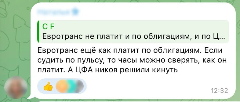 ЕвроТранс задолжал розничным инвесторам около 700 млн рублей по цифровым финансовым акт...