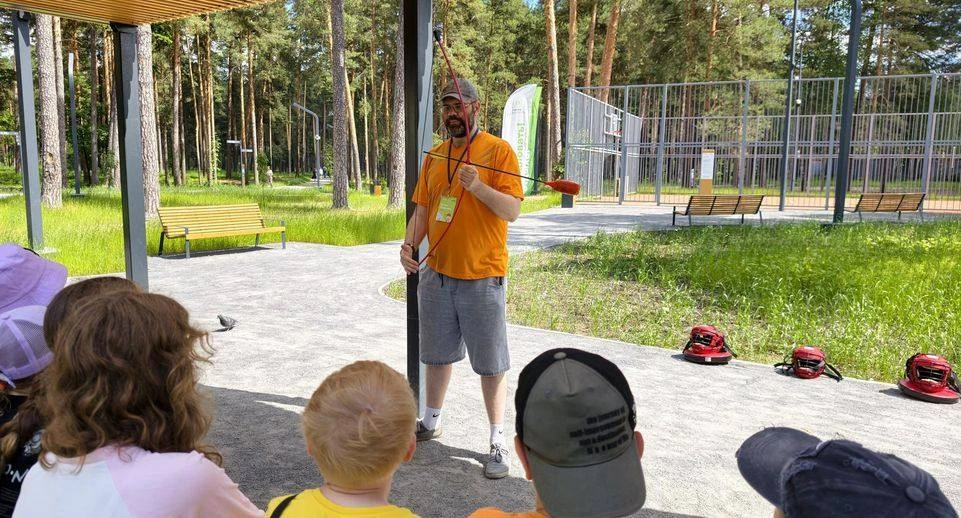 В лесопарке «Стрелки» стартовали спортивные мастер‑классы