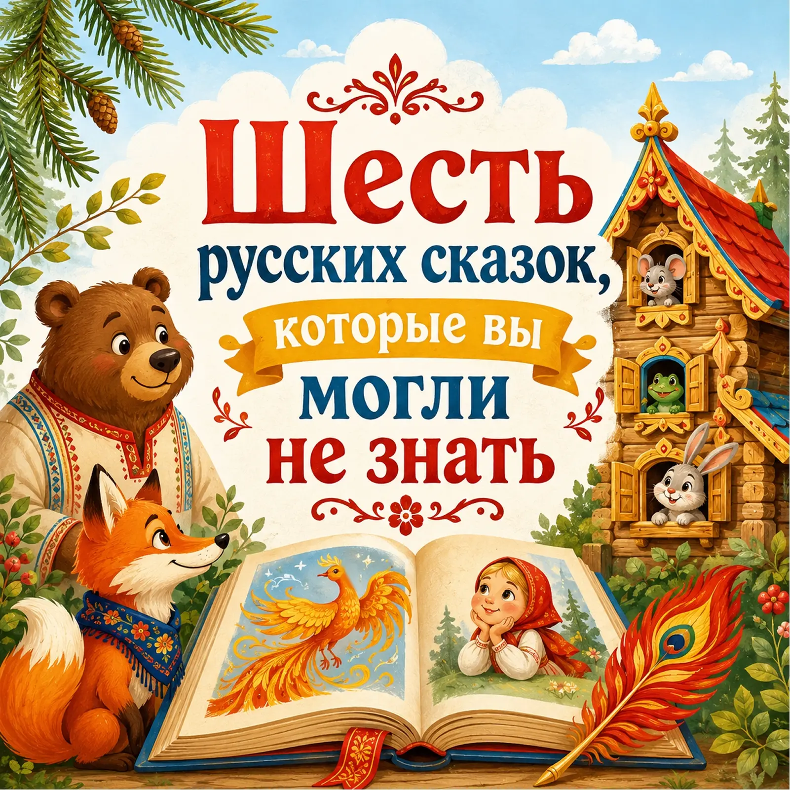 Предлагаем вам открыть для себя и ребёнка русские истории, которые редко встречаются в ...