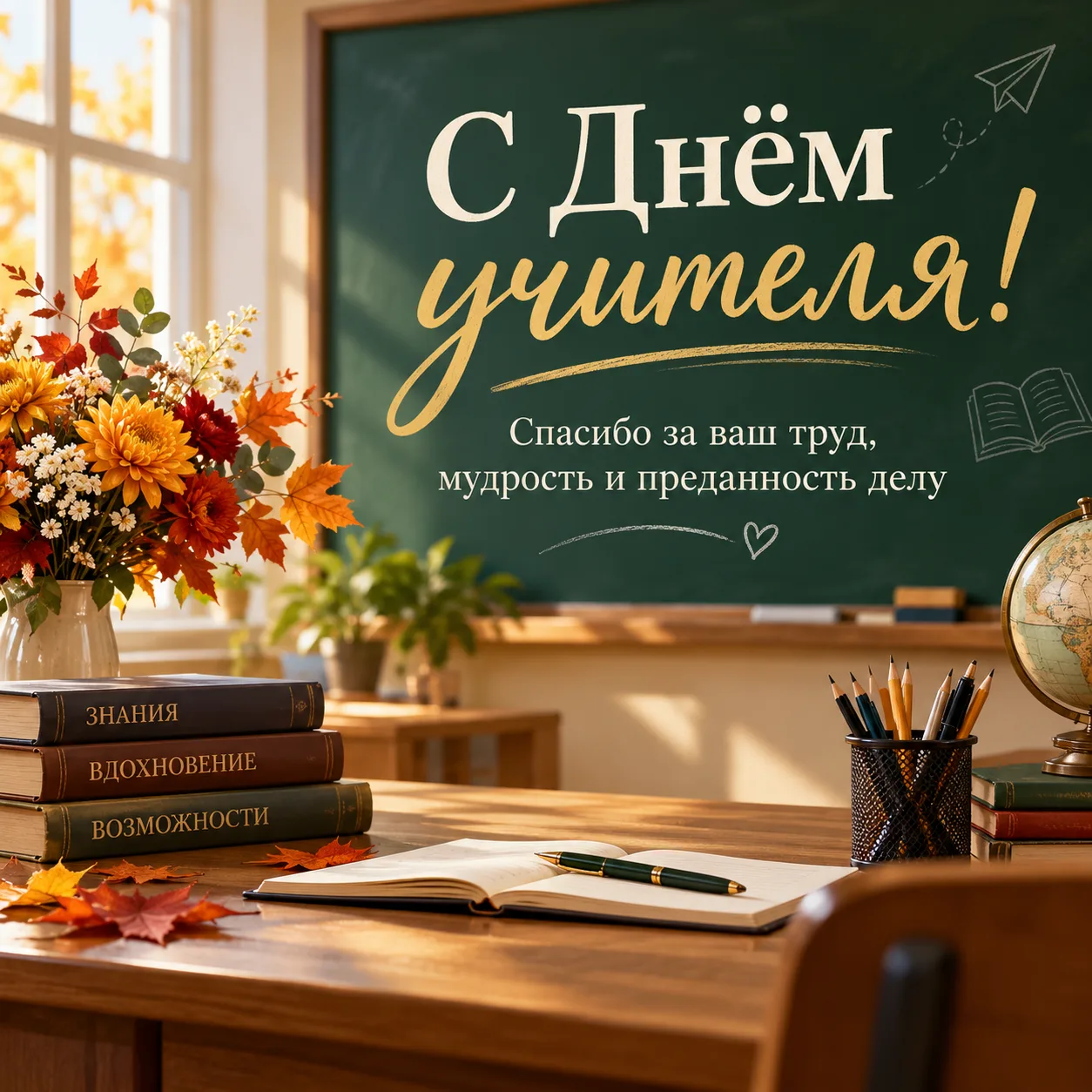 Уважаемые учителя, педагоги и ветераны образования!