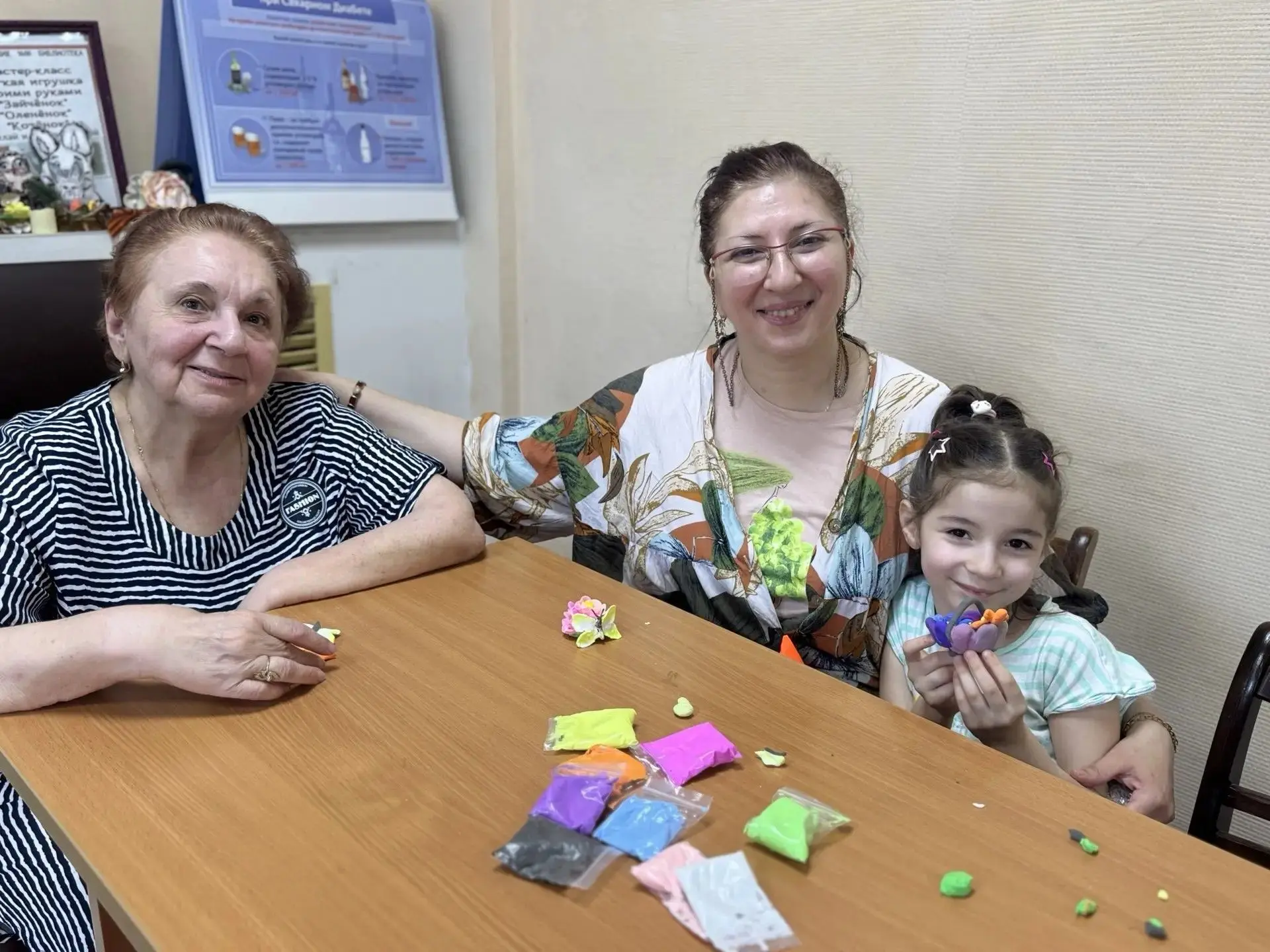 🎨✨ Арт-терапия: творим из воздушного пластилина!
На занятии участники погрузились в мир творчества 