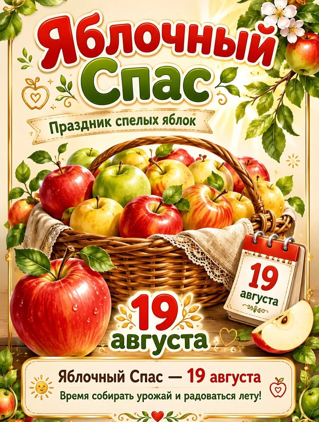 Яблоко - чудесный дар,