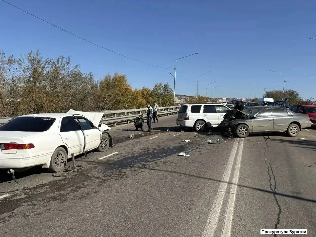 ❗️ Прокуратура начала свою проверку по факту ДТП на Селенгинском мосту