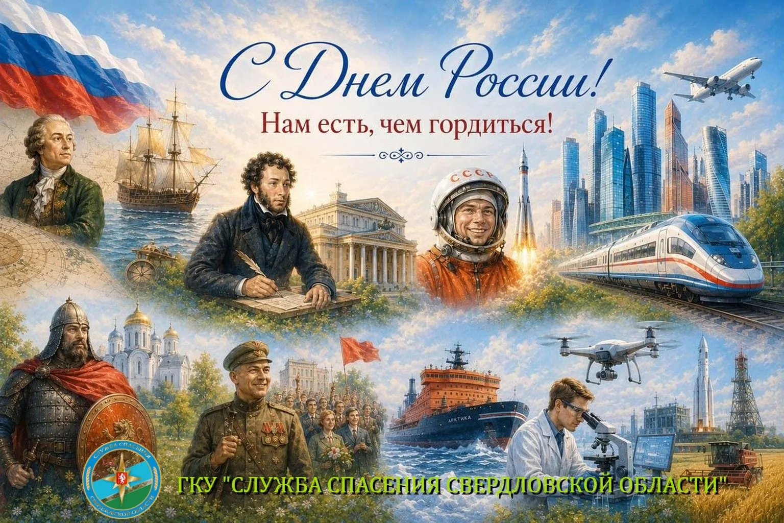 После распада Советского Союза у молодой России не осталось государственных праздников, на первый пл